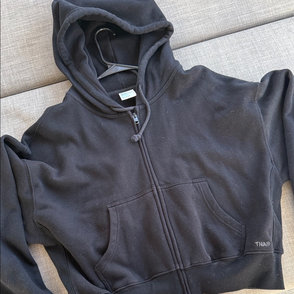 TNA boy friend fit sweat fleece
